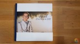 Album en Polipiel Azul Marino y Blanca